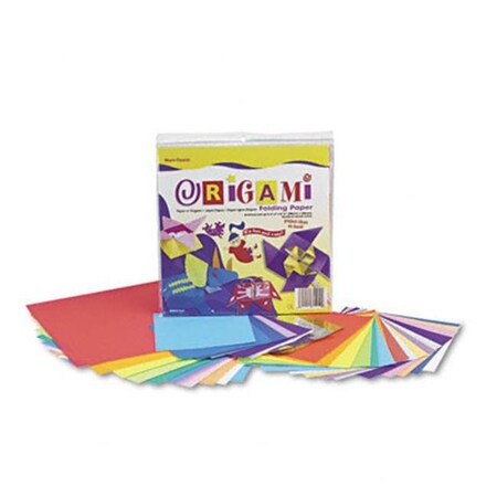 Pacon Origami Paper PAPER,ORIGAMI,55PK,AST (Pack of10)
